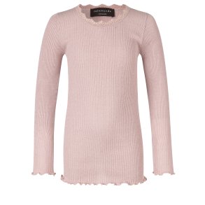 Silk t-shirt ls w/lurex