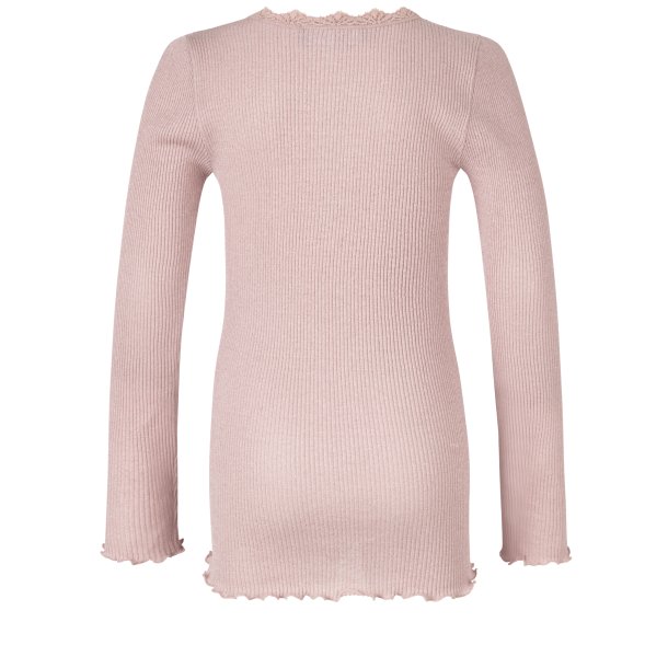 Silk t-shirt ls w/lurex