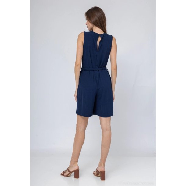 �rmel�s playsuit med bindeb�nd