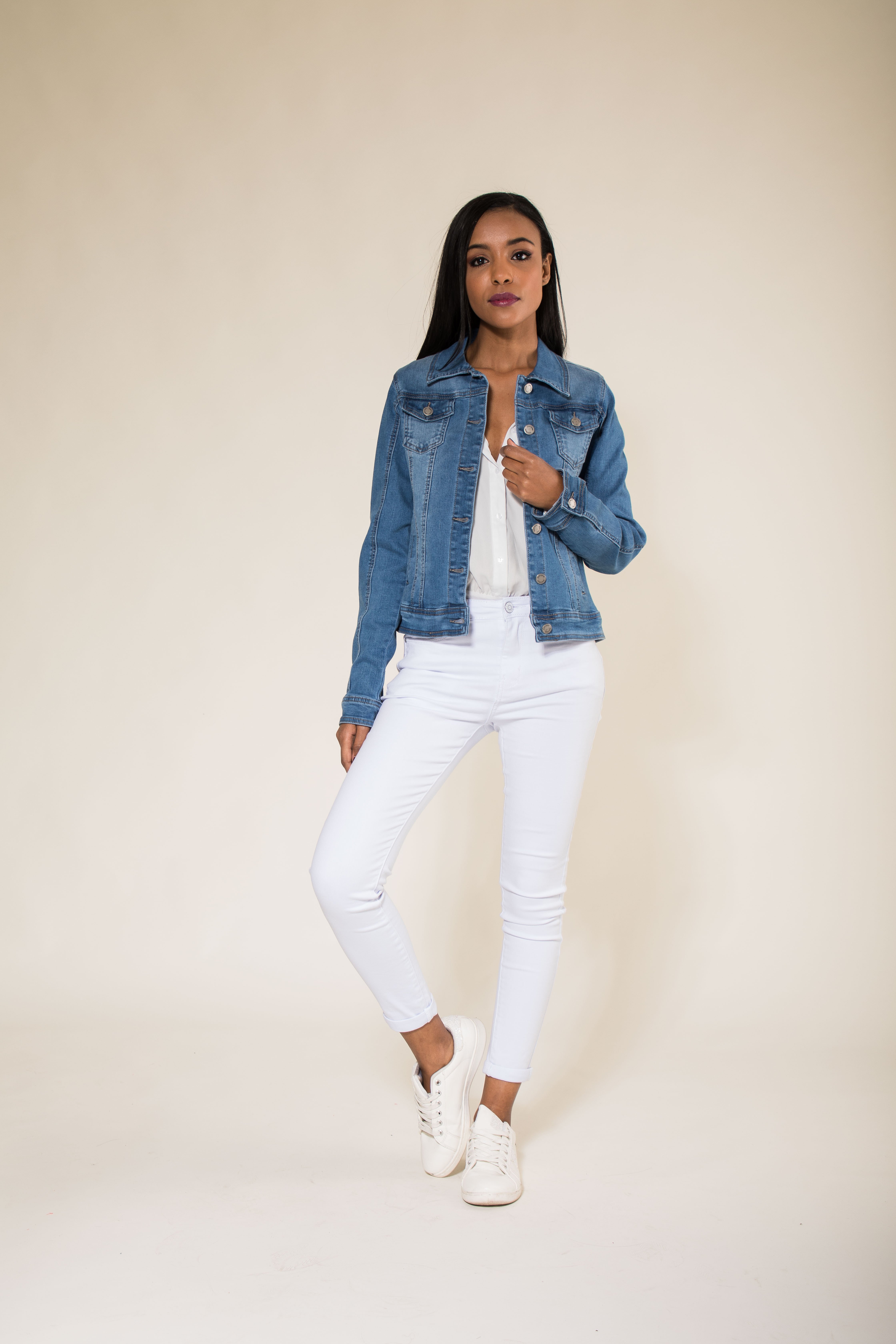 Klassisk Denim Jakke