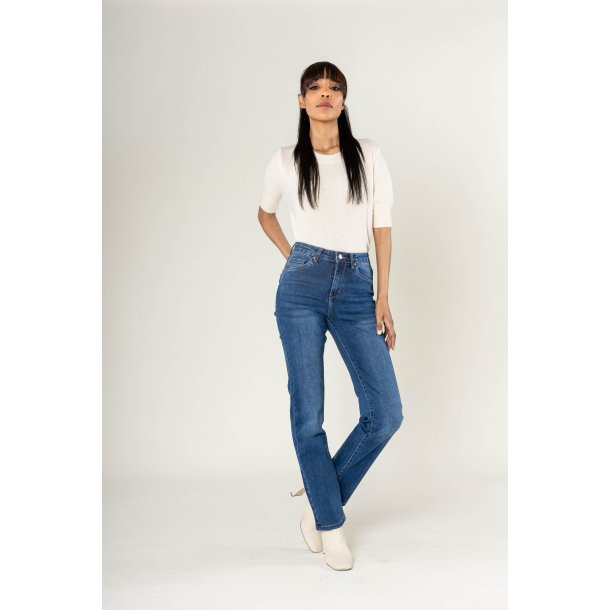 Jeans - hjtaljede stretch