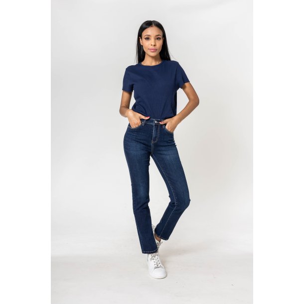 Jeans - hjtaljede stretch.