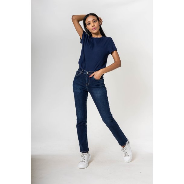 Jeans - hjtaljede stretch.