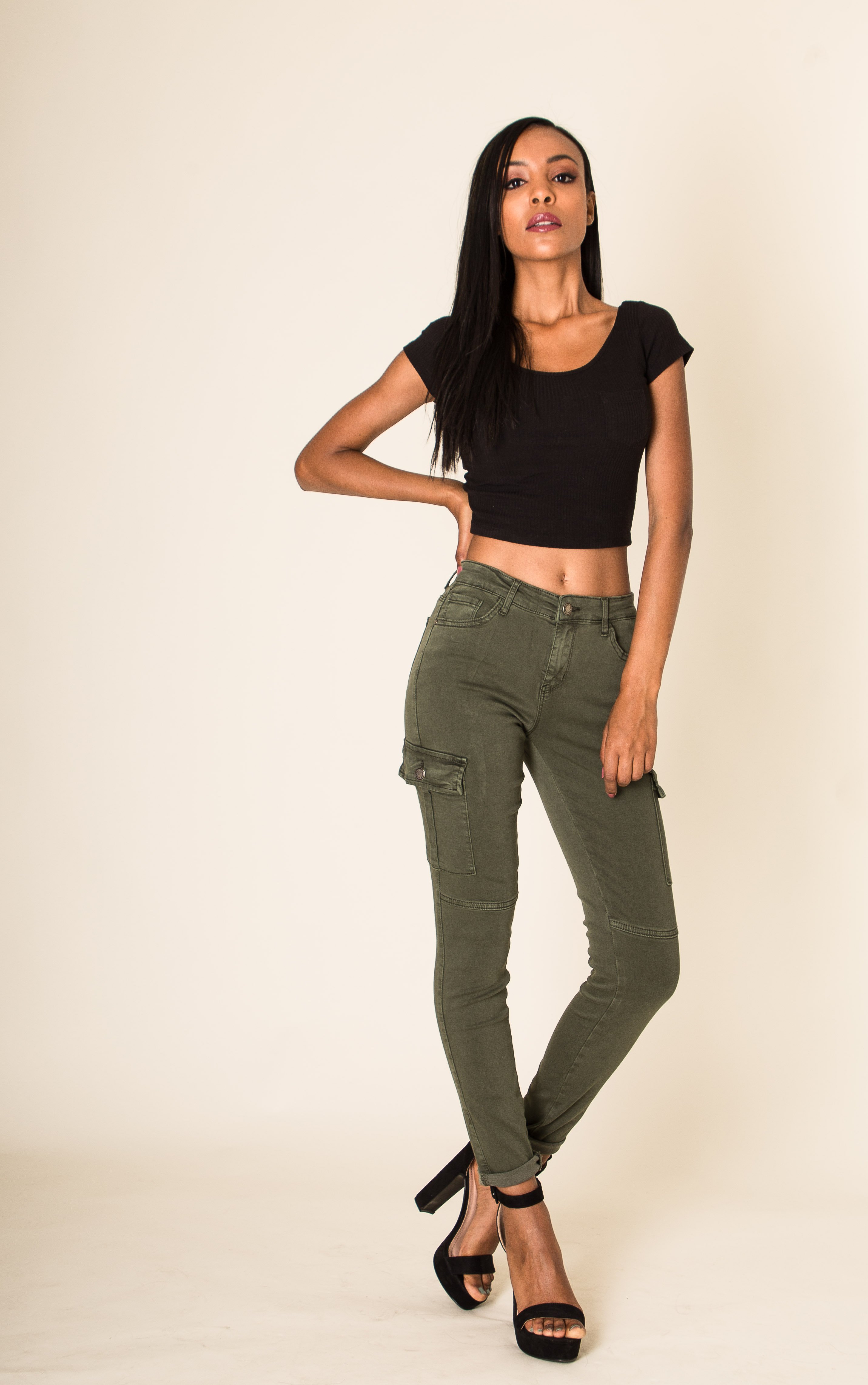 Slim Cargo Bukser