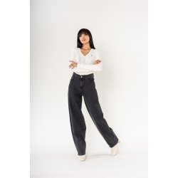 Ballon Jeans i Sort Denim